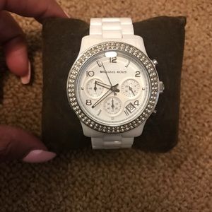 Michael Kors Ceramic white watch